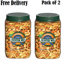  2 Pack Southern Style Nuts Gourmet Deluxe Hunter Mix 36 oz.              