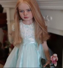 40in Reborn Doll Lifelike Painted Princess Toddler Girl Kits Colectible DIY Gift