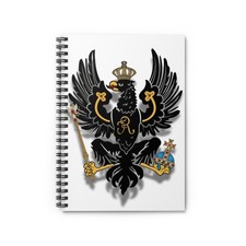Prussian Spiral Notebook