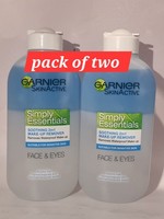 Garnier SkinActive Simply Essentials Makeup Remover, 200ml (Pk of 2)	 S10/C.IH/7