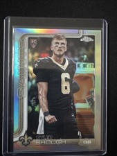 2025 Topps Chrome Football Tyler Shough Image Variation Refractor Rookie RC🔥