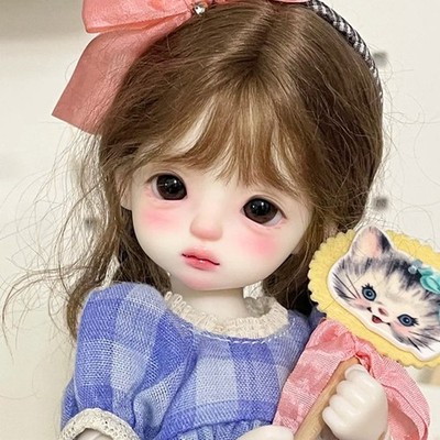 Full set Lovely Girl 1/6 BJD Doll SD Ball Joint Resin Doll Eyes Face Makeup Gift