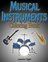 Jasmine Taylor | Musical Instruments Coloring Book | Taschenbuch | Englisch