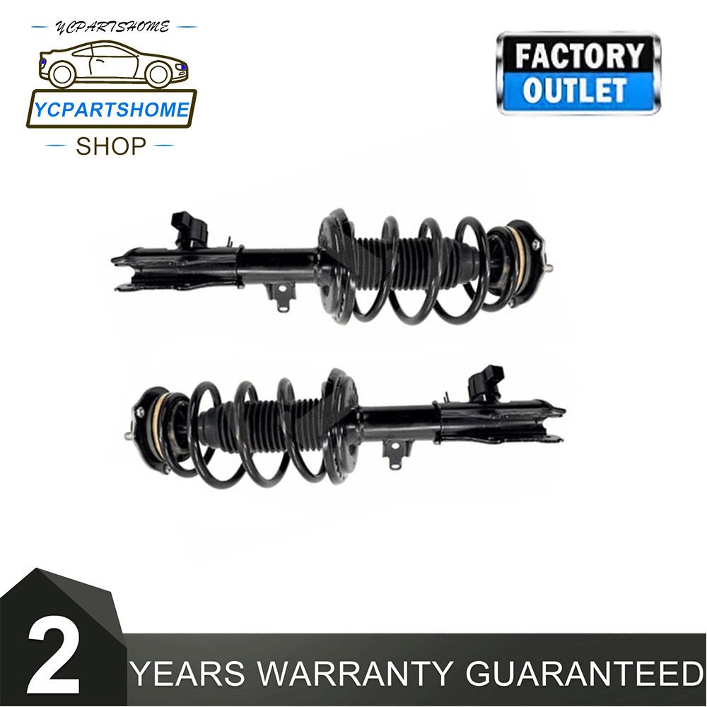 2X Front Shock Absorber Struts Assys w/CDC Fit Cadillac XT5 GMC Acadia 84510281