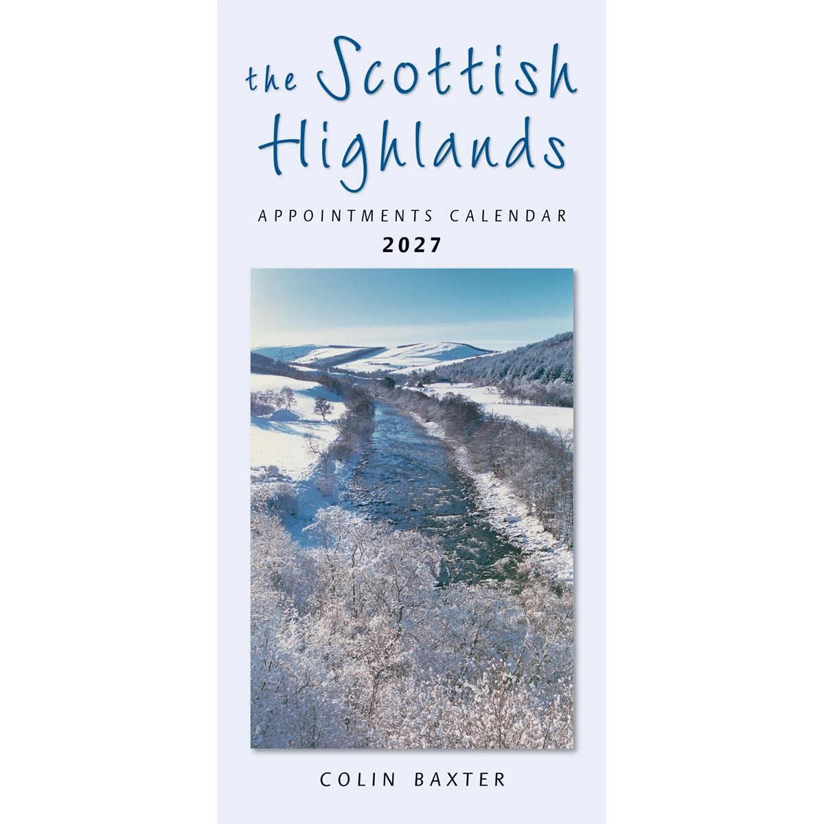 2027 Scotland Calendar: Scottish Highlands Appointments - Slim Wall Calendar - Month to View - 12 Months - Hanging Wall Calendar - Wiro Bound - Image 2