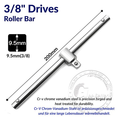 Chrome Plated 6 Point Sockets 3/8" Drive, Shallow or Deep Choose Size 6mm - 24mm - Afbeelding 42 van 47