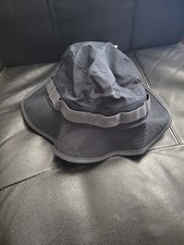 NIKE APEX DRI-FIT BUCKET HAT MENS MEDIUM UNISEX NEW BLACK GREY NEW