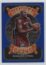 2021-22 Donruss Optic Winner Stays Blue Prizm 33/85 Shaquille O'Neal #9 HOF 1jy5