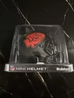 Skyy Moore Signed Kansas City Chiefs Eclipse Black Speed Mini Helmet Beckett Wit