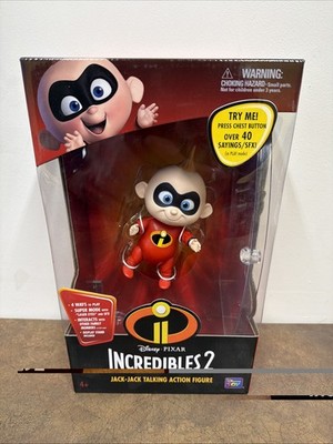 Disney Pixar Incredibles 2 JACK JACK Talking Figure New Thinkway Toy Interactive
