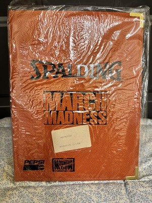 Vintage Spalding March Madness NBA Notepad Pepsi Mountain Dew