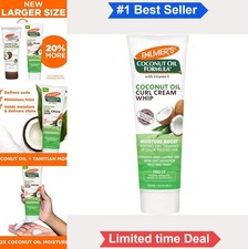Curl Cream 8.5 Ounce Coconut Oil Formula Frizz Control Moisturizing Curl