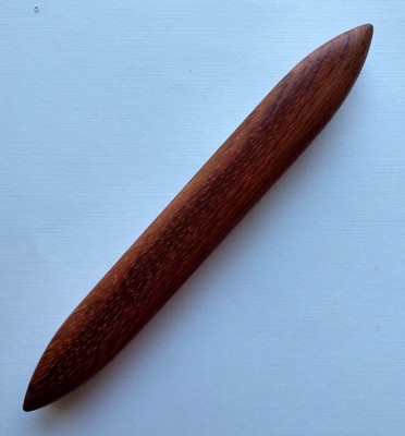 6in Weaving Shuttle Exotic Wood