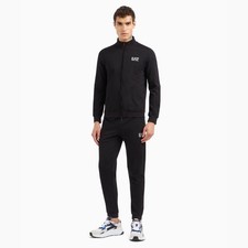 Men's EA7 Visibility Cotton Zip Up Jumpsuit