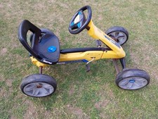 Berg Reppy Rider Pedal Go Kart Kids Ride On  Yellow 