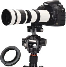 420  800mm Telephoto Zoom Lens MF for Canon EOS Rebel T8i T7i T7 T6 T5 T4i T3i