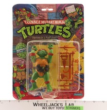 Raphael 10-Back TMNT 1988 Playmates Vintage Action Figure NEW SEALED