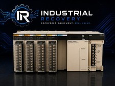 Omron SYSMAC C200HG-CPU33 PLC + PA204S + 2x I...