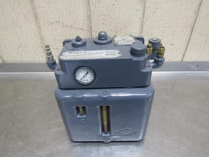 Bijur Type UBA SprayMist Pneumatic Coolant Unit Generator System Pump 110v