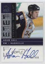 2002-03 SP Authentic Future Watch /999 Adam Hall #190 Rookie Auto RC
