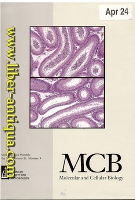 Molecular and cellular biology  Volume 21  Issue 9  10