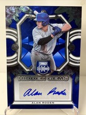 2023 Elite Extra Edition Auto Hidden Gems Alan Roden #HG-ARD Blue Jays