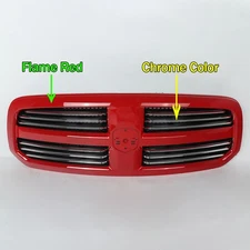 Big Horn Style Front Bumper Grille PR4 Flame Red For 2013-2018 Dodge Ram 1500 US
