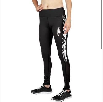 Venum Tecmo Leggings - für Damen - schwarz/weiß Small