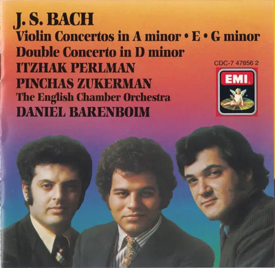 CD Bach Violin Concertos In A Minor   E   G Minor, Double Concerto In D Minor