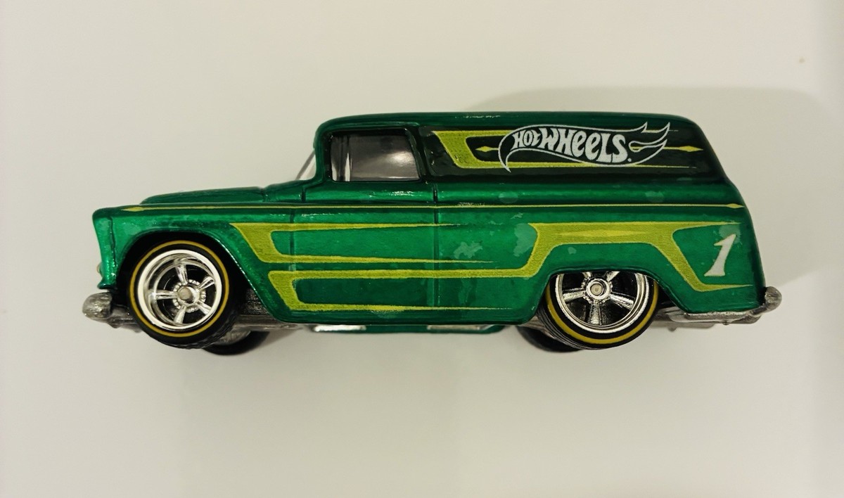 Hot Wheels RLC 2012 Collector Edition '55 Chevy Panel Green Loose