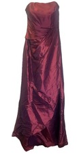 Mori Lee by Madeline Gardner Iridescent Purple Sleeveless  Dress Size 10