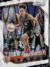 2025 Panini Prizm WNBA #86 Bria Hartley White Seismic Prizms