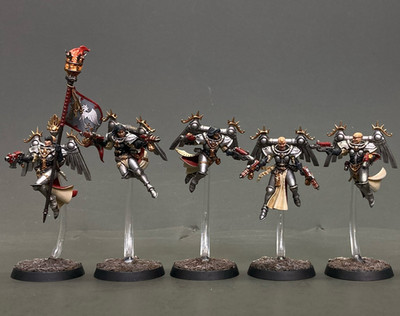 Seraphim/Zephyrim Squad Warhammer 40k Adepta Sororitas Pro Painted Commission
