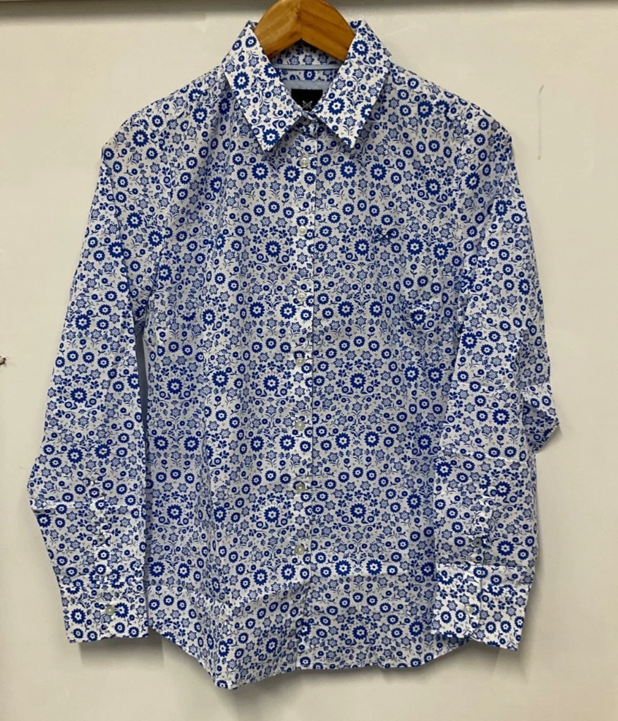 Crew Clothing haut femme coton élasthanne taille UK12-14