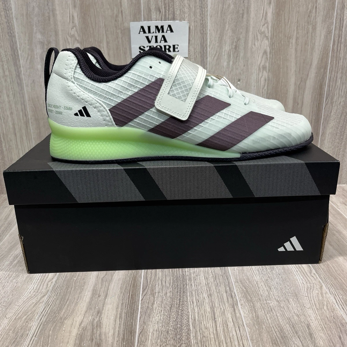 Adidas Adipower Weightlifting 3 Crystal Jade Green Spark for sale