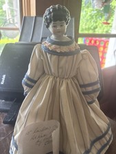 Antique Hertwig  Marion  Pet Name China Head Doll   13  