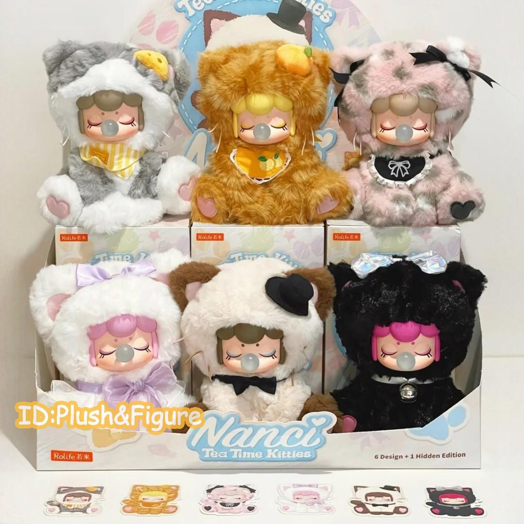 Nanci Tea Time Kitties シークレット Wealth God Don't let cat