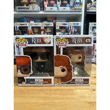 2 Reba McEntire Funko Pops Cowgirl #478 Fantasia #494 Musica Country Rocks Vinile