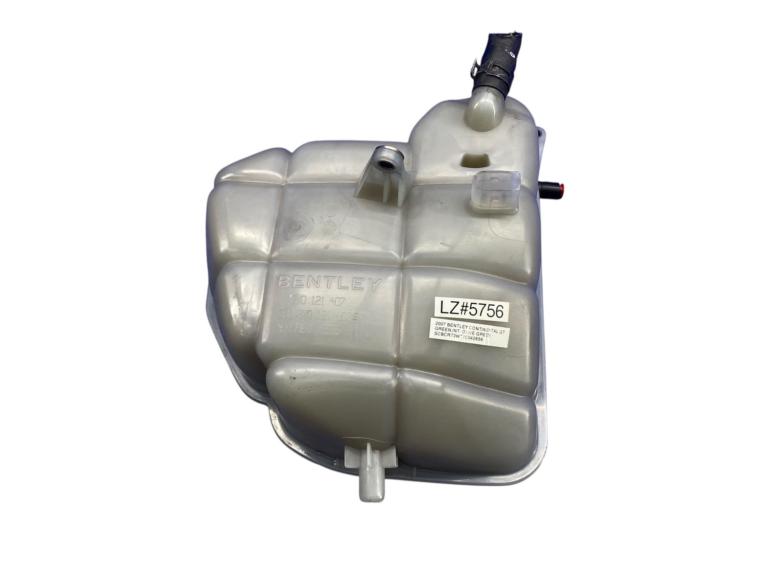 2006-2010 BENTLEY CONTINENTAL GTC COOLANT EXPANSION RESERVOIR TANK BOTTLE OEM