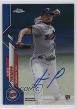 2020 Topps Chrome Blue Refractor 98/150 Lewis Thorpe #RA-LT Rookie Auto RC