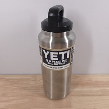 YETI Rambler Tumbler 36oz Bottle Stainless Original Color Carry Bottle RARE