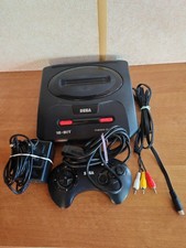 Sega Mega Drive 2 II Console With Controller & Cables Working