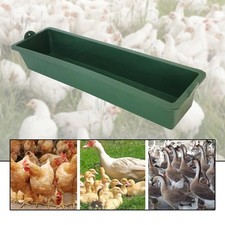 Chicken Feeder Large Capacity Versatile feed Trough for Turkey