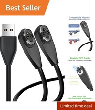 Efficient 2 Pack Shokz S710 Magnetic Charger - 3.3ft USB Cable for Headphones