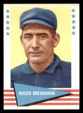 1961 Fleer Baseball Greats (F418-3) #10 Roger Bresnahan