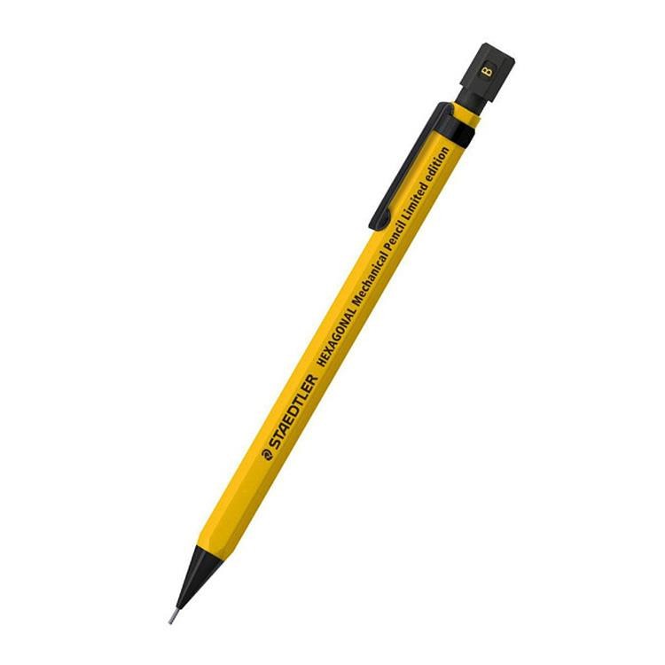 STAEDTLER Hexagonal Mechanical Pencil 0.5mm Yellow Limited E
