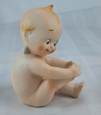 Lefton Jesco Vintage Kewpie Bisque Figurine KW913