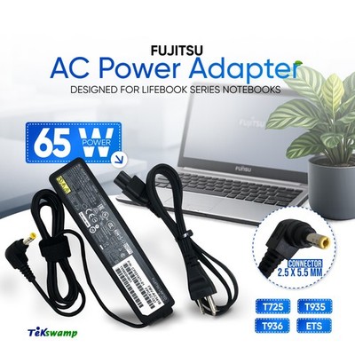 Genuine Fujitsu AC Adapter 19V Laptop Charger for Lifebook T725 T935 T936