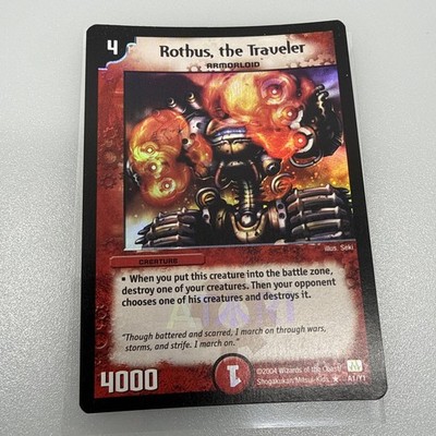 Duel Masters Rothus, The Traveler A1/Y1 Foil Atari