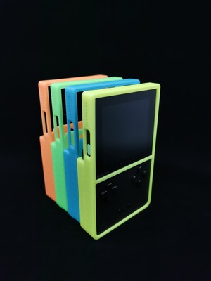 Rubber coated hard cover / case / shell for the Analogue  Pocket  handheld - GL